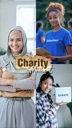 CHARITY MOMENT 