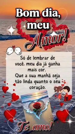 Bom dia, amor!