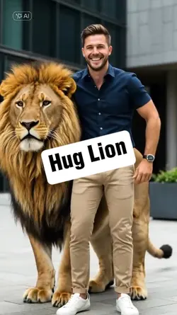 Hug Lion