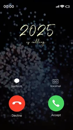 2025 is calling ✨