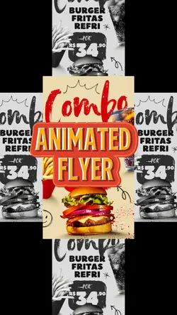 Animated flyer