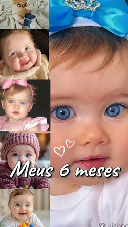 6 meses Bebê 