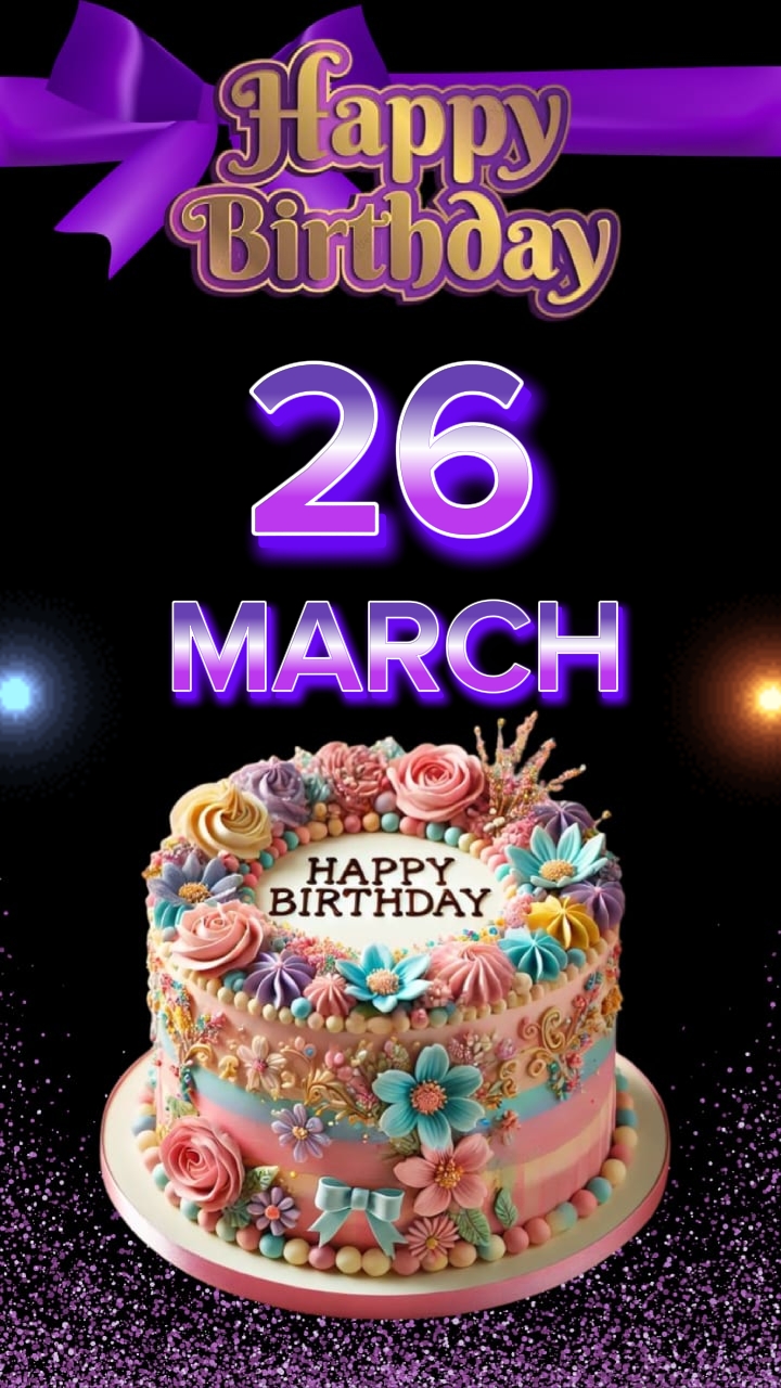 Ulang Tahun 26 MARET 