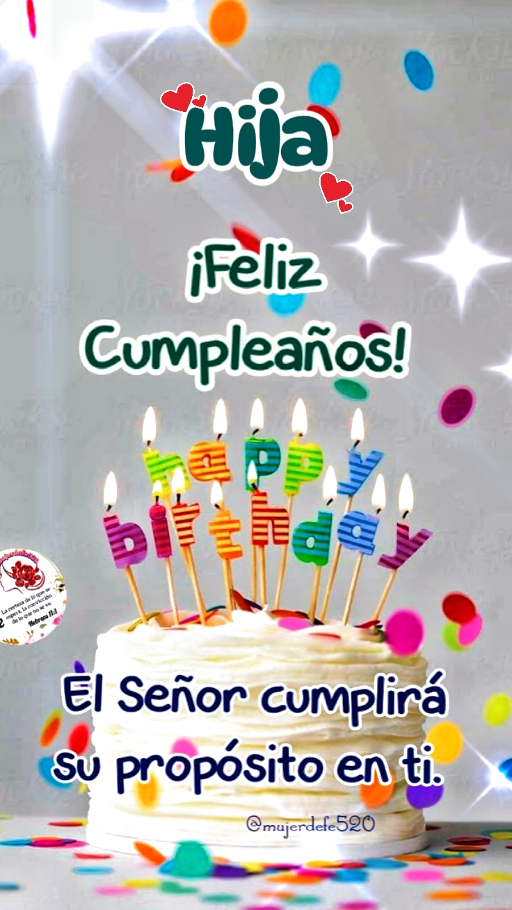 FELIZCUMPLE HIJA MIA