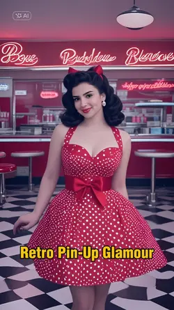 Retro Pin-Up Glamour