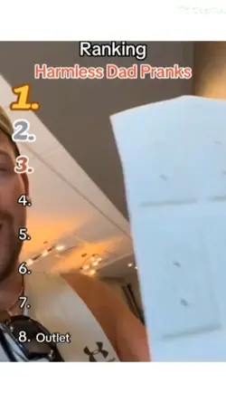 harmless dad's prank