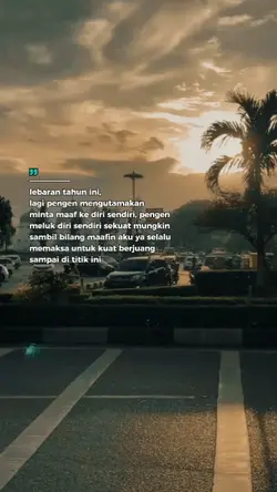 lebaran tahun ini,
l