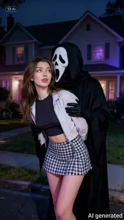 Ghost face Ai Filter