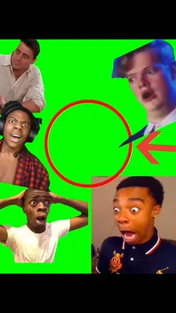 shocked greenscreen