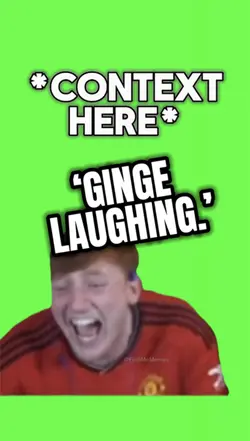 ‘GINGE LAUGHING’