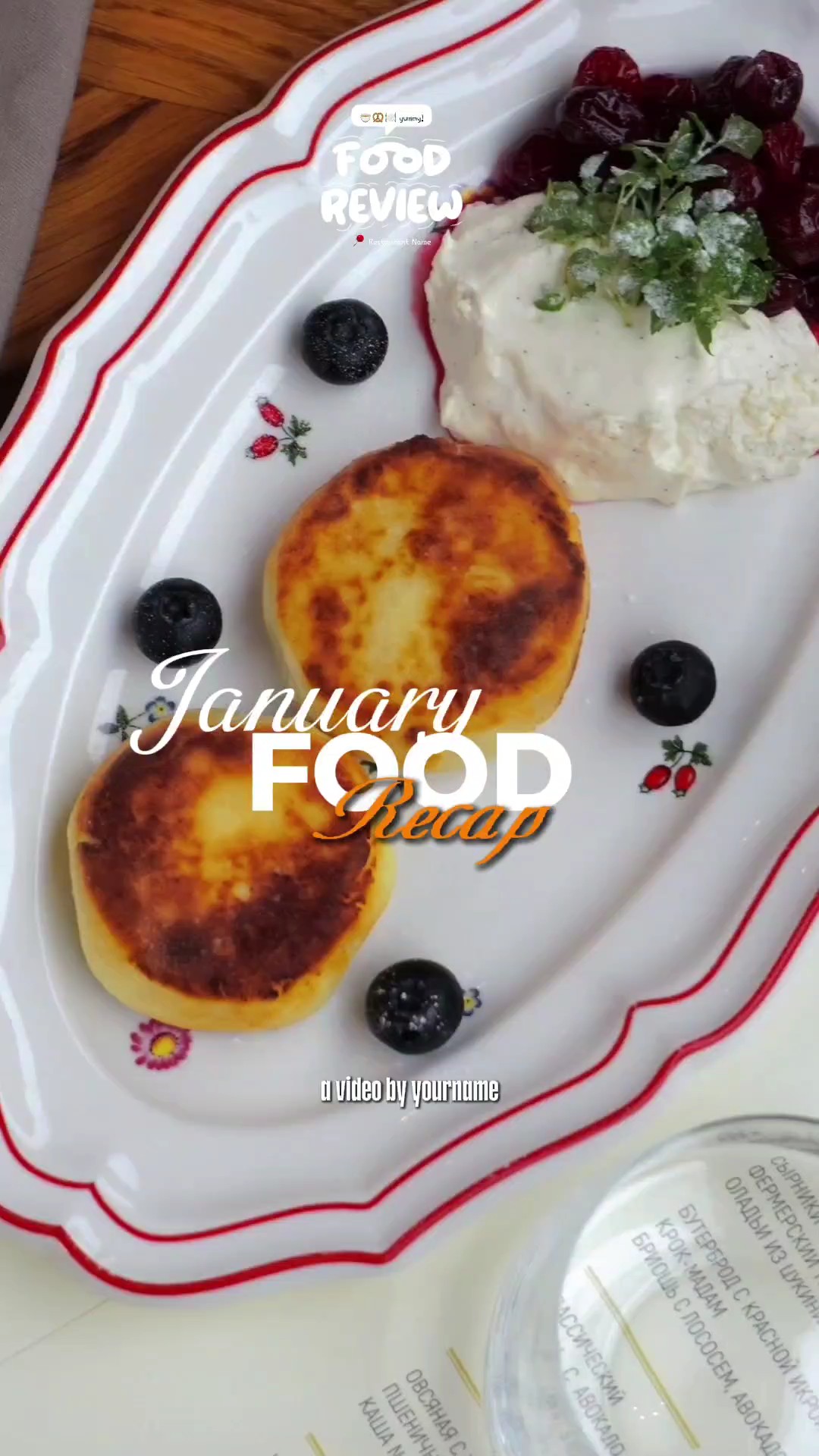 MONTHLY FOOD RECAP 