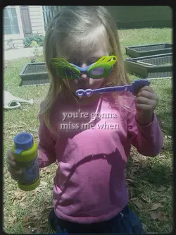 growing up