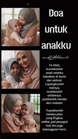 Doa untuk anakku