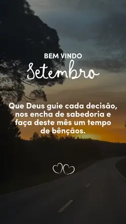 Bem vindo Setembro