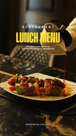 Lunch Menu