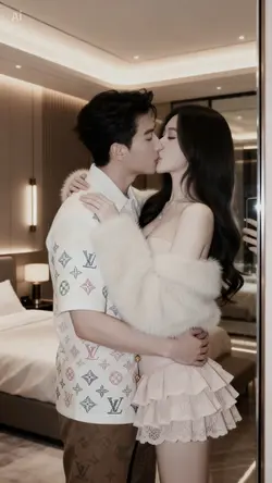 Couple AI Kiss 