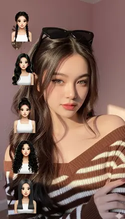 trend rambut AI