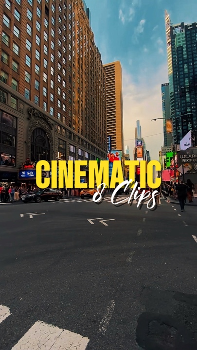 8 clips cinematic 