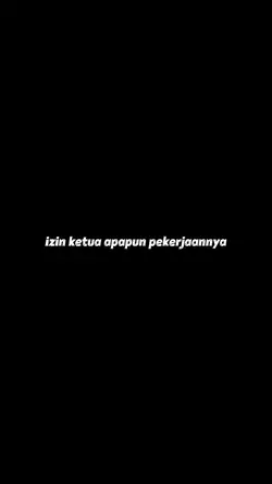 izin ketua