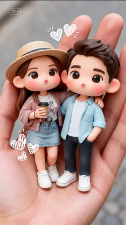 AI Chibi Couple