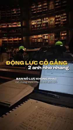 Động lực cố gắng