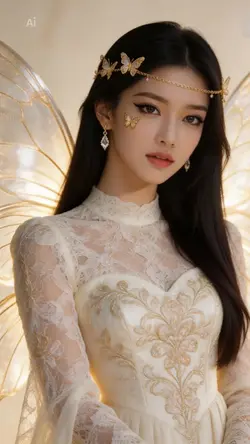Ivory Gold Seraph