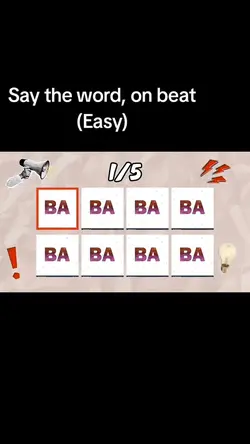 Say the word on beat