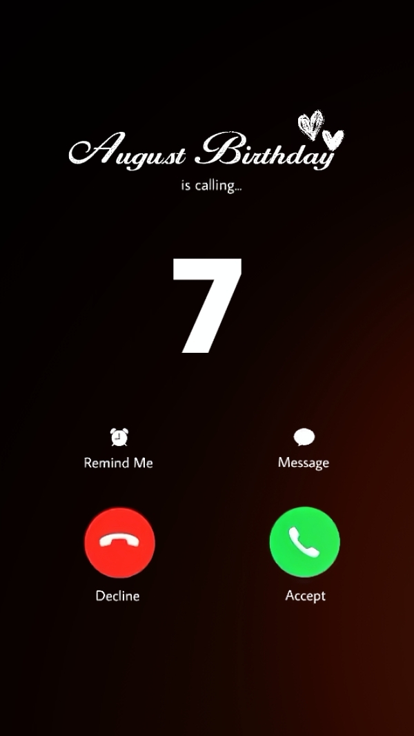 7 Agustus Ulang Tahun 