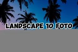 landscape 10 foto