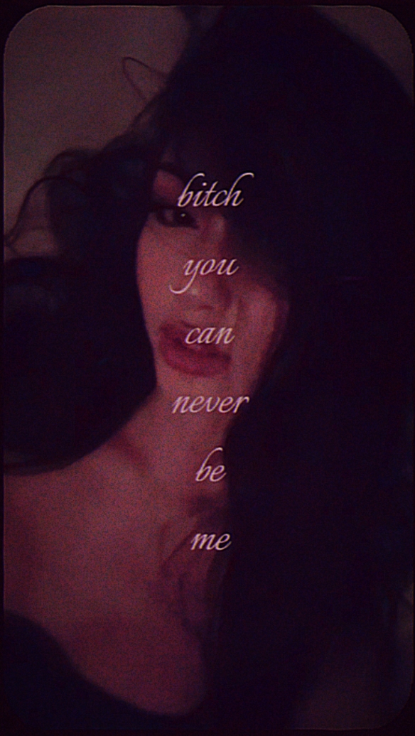 u cant nvr be me
