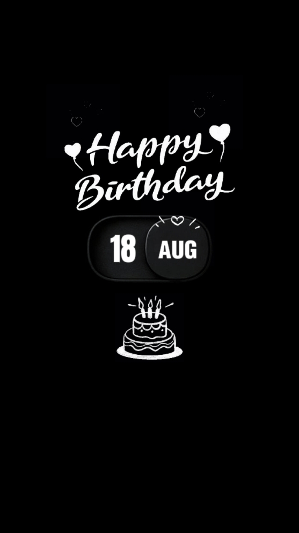 ANIVERSÁRIO MEU AMOR 18 DE AGOSTO 