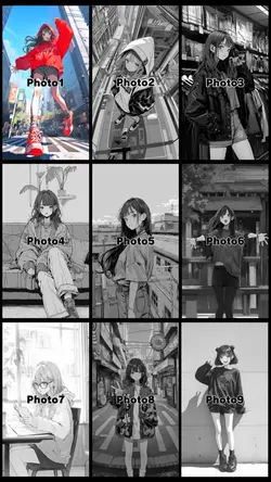 📸9枚でオシャレに/9foto