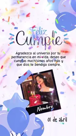 Feliz cumple