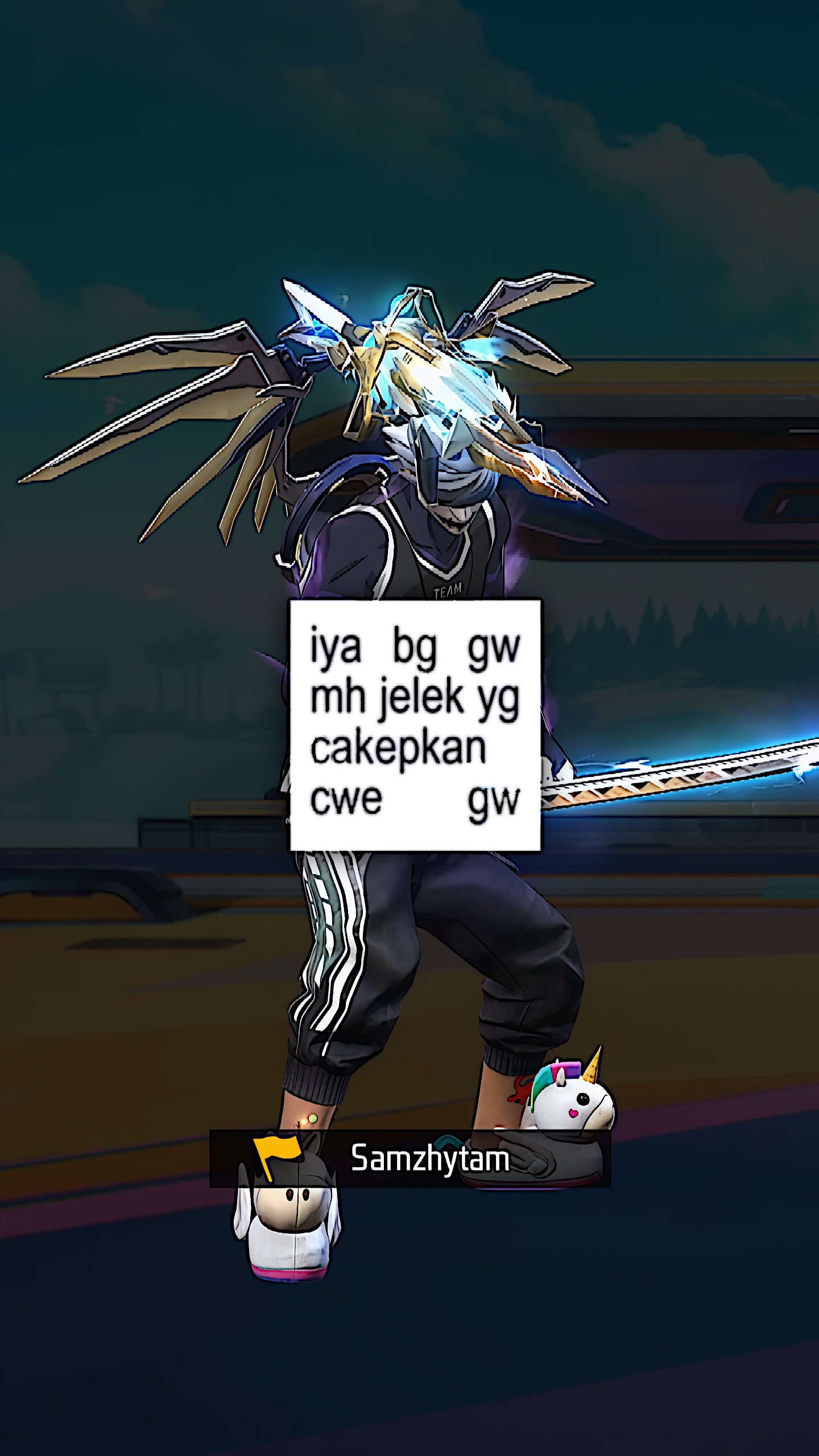 stiker jj trend 