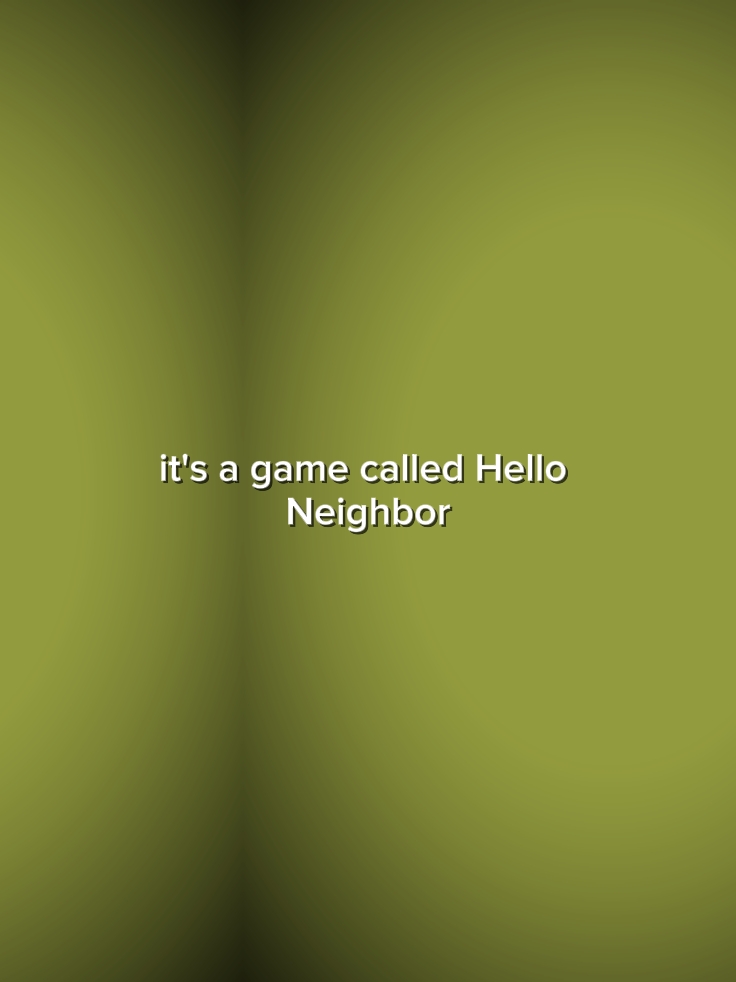 HELLO NEIGHBOUR 