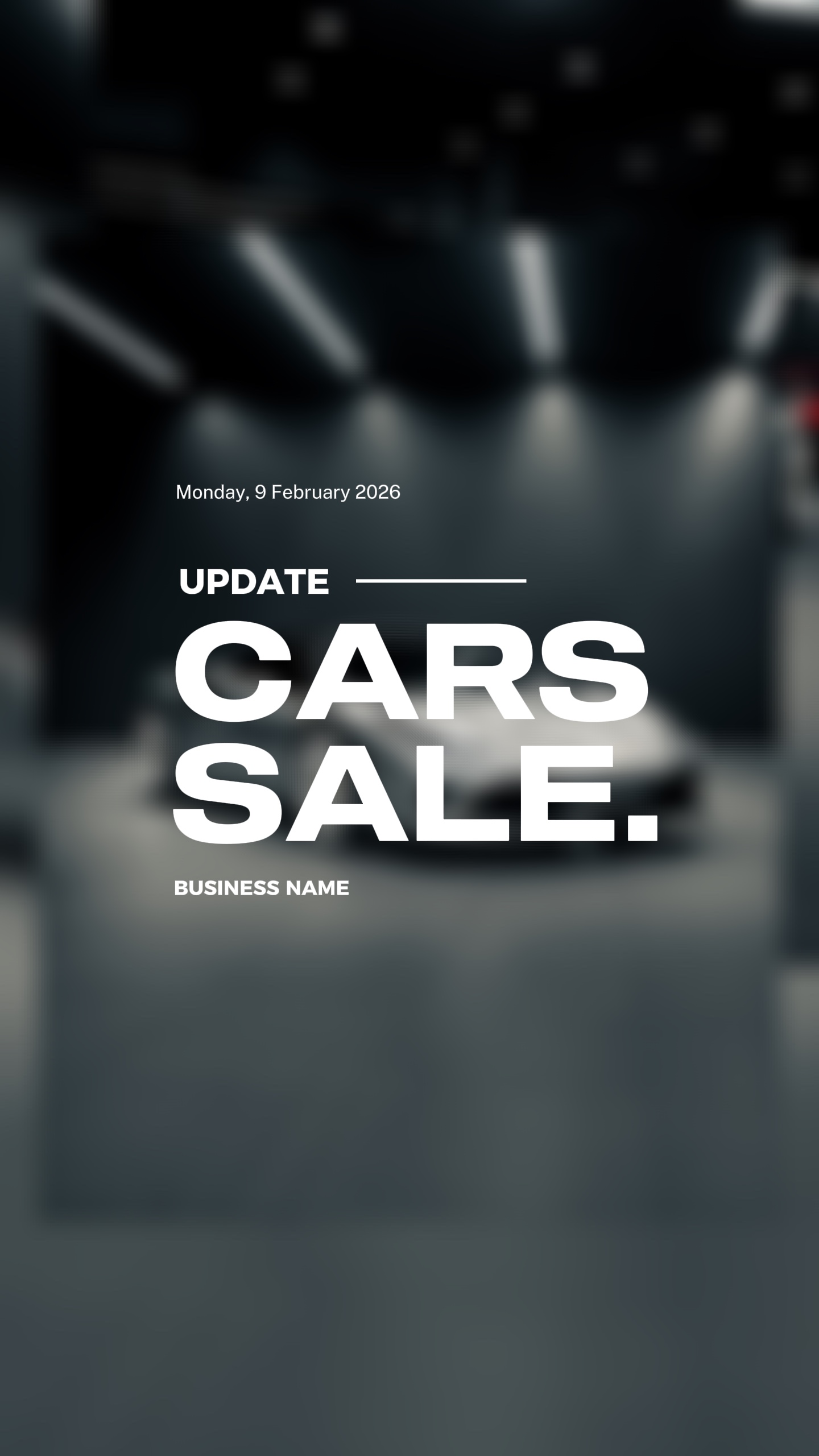 Promoción de ventas de coches