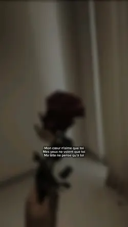 Je pense qu'à toi