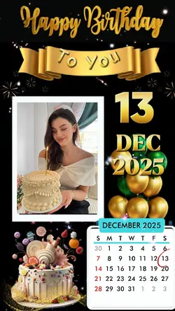 BIRTHDAY 13 DECEMBER