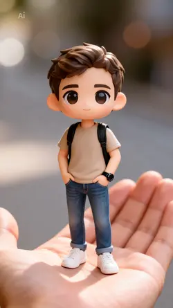 Mini boneco