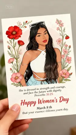 Cartão de homenagem