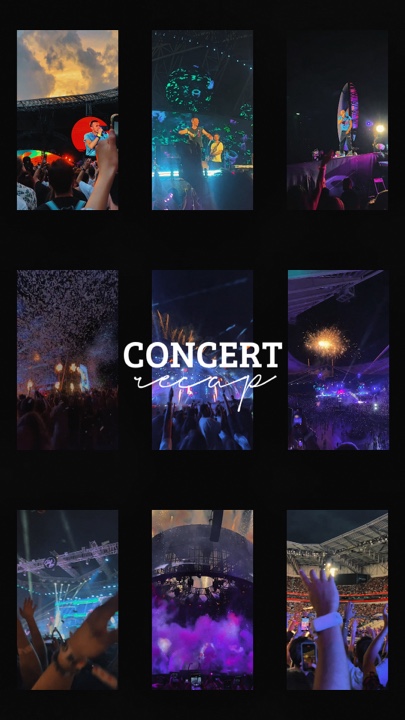 Récapitulatif du concert