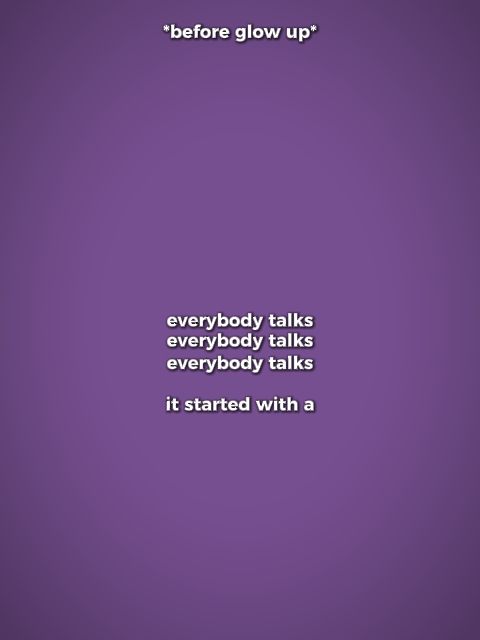 everybody talks