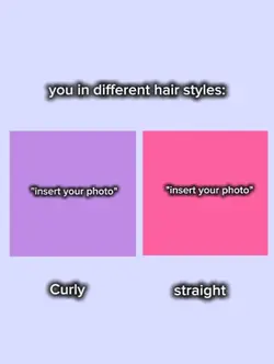 two hair styles