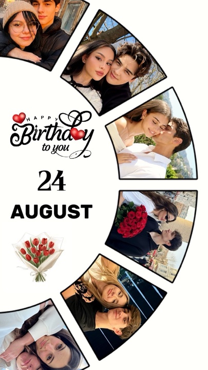 HBD AMOR 24 DE AGOSTO 