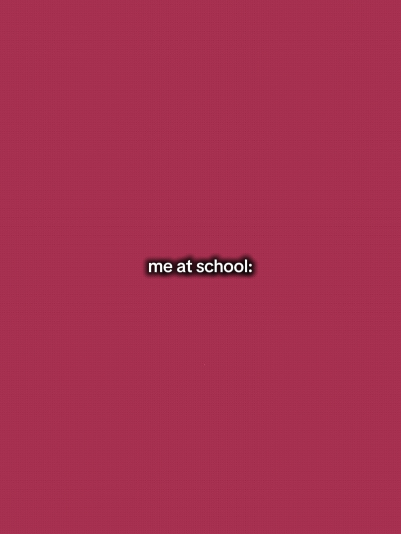 moi à la maison / à l'école