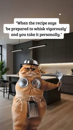 be prepared to whisk