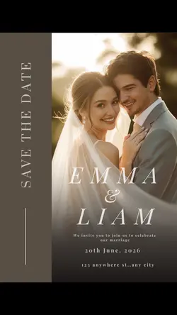 Wedding invitation