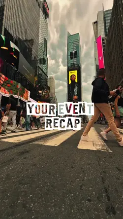 your event recap