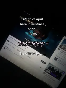 happy bday to me !!