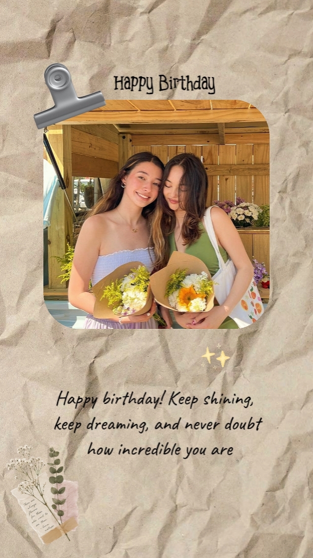 Birthday my Daughter